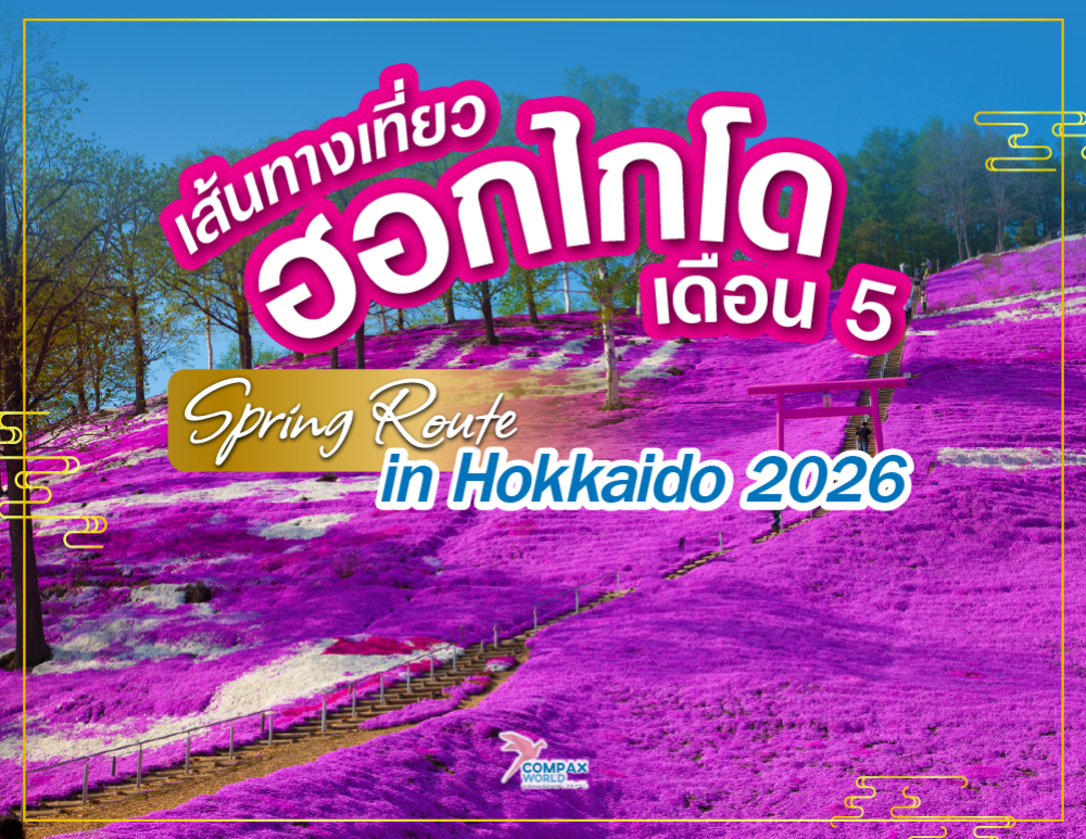 เส้นทางเที่ยวฮอกไกโด เดือน 5 ยอดนิยม ปี 2026 จุดไหนสวยที่สุด