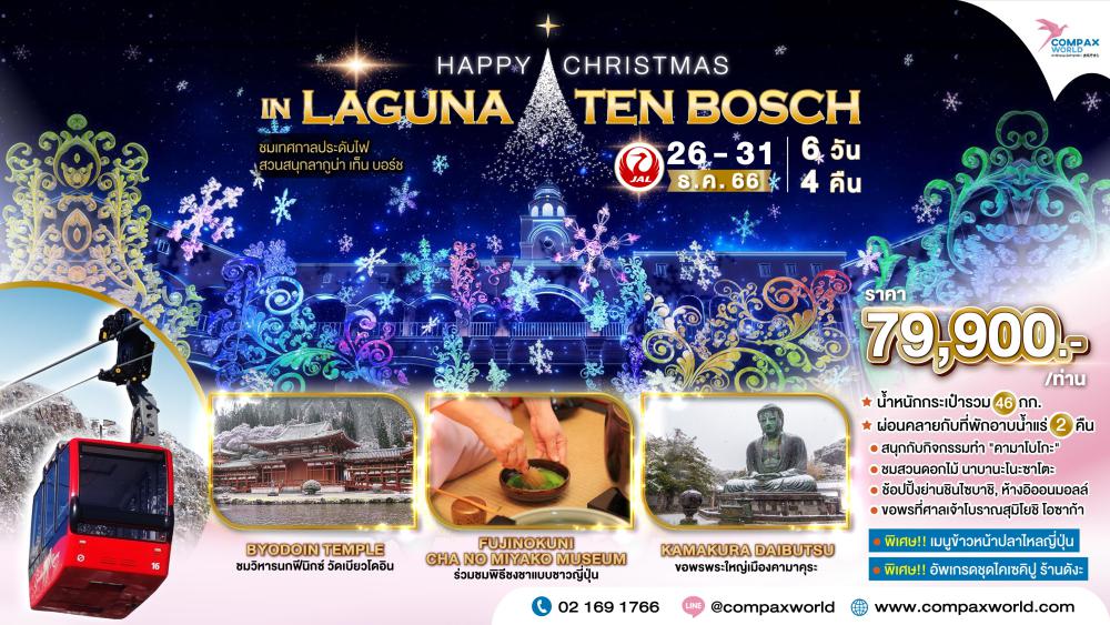 ทัวร์ญี่ปุ่น HAPPY CHRISTMAS IN LAGUNA TEN BOSCH | COMPAXWORLD